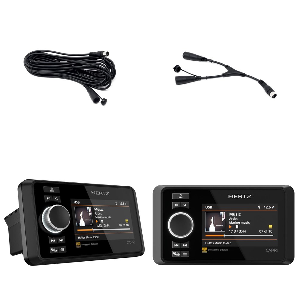 Hertz Capri H100 Marine Receiver Remote Bundle