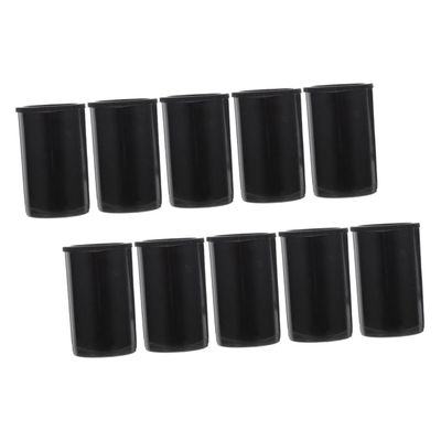 CORHAD 10pcs Film Canisters with Lids Durable Plastic Film Storage Cases and Items User-friendly Design for Beginners and Professionals