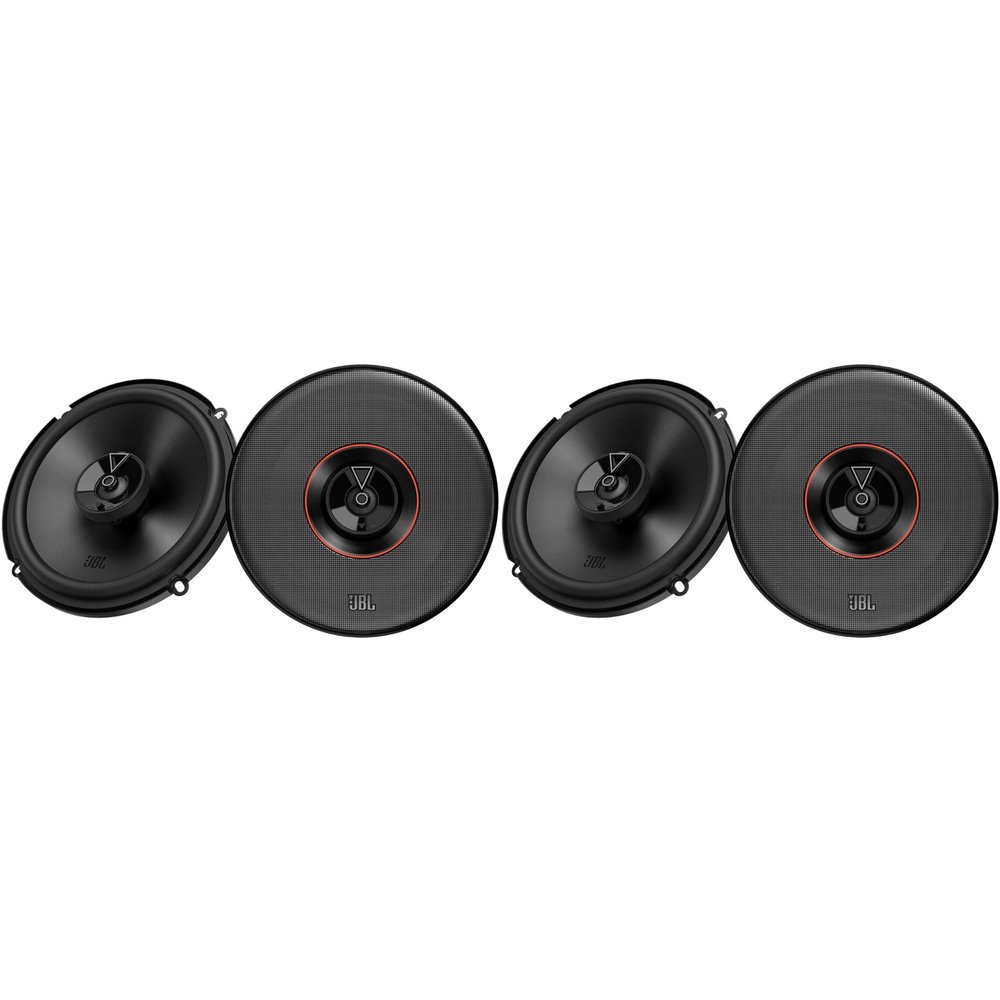 JBL 2-Pairs CLUB-64 Club Series 6.5" Two-Way Car Audio Speakers, Pair