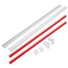 BUTIFULSIC Cable Hider Wall Strip Easy Install Cord Concealer for Wall Mounted Tvs Fire Resistant Cable Management System White Organize Cords for Tidy Space view 1