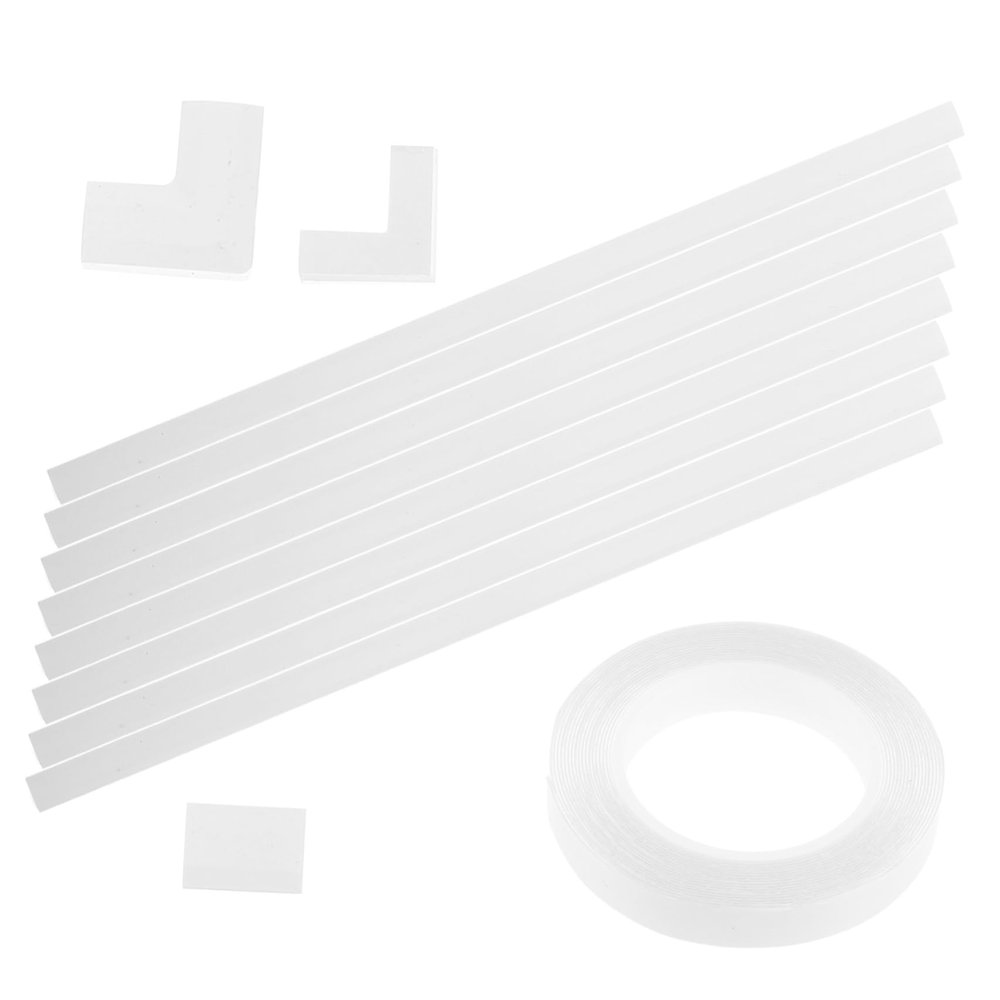 COOLHIYA Cable Concealer Kit Wall Cover for Cord Management Durable Cable Hider for Tv and Office Easy Installation Modern Design White for Homeowners and Renters