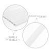 COOLHIYA Cable Concealer Kit Wall Cover for Cord Management Durable Cable Hider for Tv and Office Easy Installation Modern Design White for Homeowners and Renters view 3