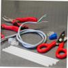 COOLHIYA 1set Cable Hider Wall Strip Wall-Mounted Cable for Tv Cords Easy Installation Neat and Tidy for view 4
