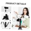 CAXUSD Stable and Durable Projector Support Stand Multi-Function Tripod Adjustable Height for Outdoor Use view 2