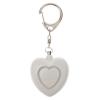 FELTECHELECTR Personal Alarm Keychain Heart-Shaped Led Security Alarm for Women Compact Self- Device Loud Siren Emergency Keychain for view 1