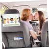 COLLBATH Car Tablet Holder Headrest Phone Bracket Abs Rubber Easy Install Rotation view 3