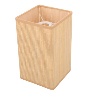 Levemolo Bamboo Lampshade Replacement Woven Chandelier Lampshade Socket Ceiling Light Cover Home Decor
