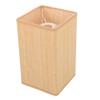 Levemolo Bamboo Lampshade Replacement Woven Chandelier Lampshade Socket Ceiling Light Cover Home Decor view 1