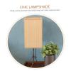 Levemolo Bamboo Lampshade Replacement Woven Chandelier Lampshade Socket Ceiling Light Cover Home Decor view 2