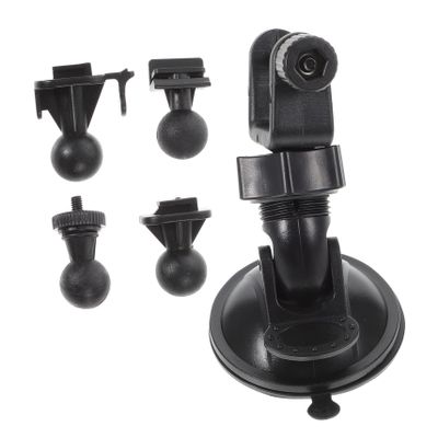 CIYODO 1set Dash Cam Suction Mount Ball Adapter for Car Dvr Compatible Dash Cameras and Digital Devices Easy Installation Accessory Set