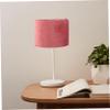 Levemolo Rustic Fabric Lampshade Table Lamp Living Room Decor Home Decor Living Room Retro Style Bedroom Lighting view 3