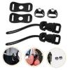 BRIGHTFUFU 1set Camera Strap Connectors Lug Rings Split Rings and Strap Covers for Dslr Versatile Camera Lanyard Attachment Kit for Travel and Outdoor Use view 2