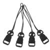 ARTIBETTER 2pairs Dslr Camera Accessory Qd Connector Mini Qd Loop Quick Detach Sling Mount view 1
