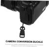 ARTIBETTER 2pairs Dslr Camera Accessory Qd Connector Mini Qd Loop Quick Detach Sling Mount view 2