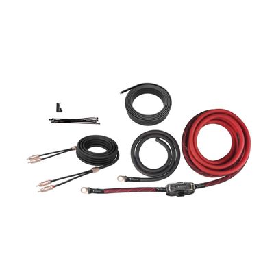 Diamond Audio HX02 - Amplifier Installation Kit W/RCA Interconnect and 20 ft Speaker Cable 2-Channel 0 Gauge
