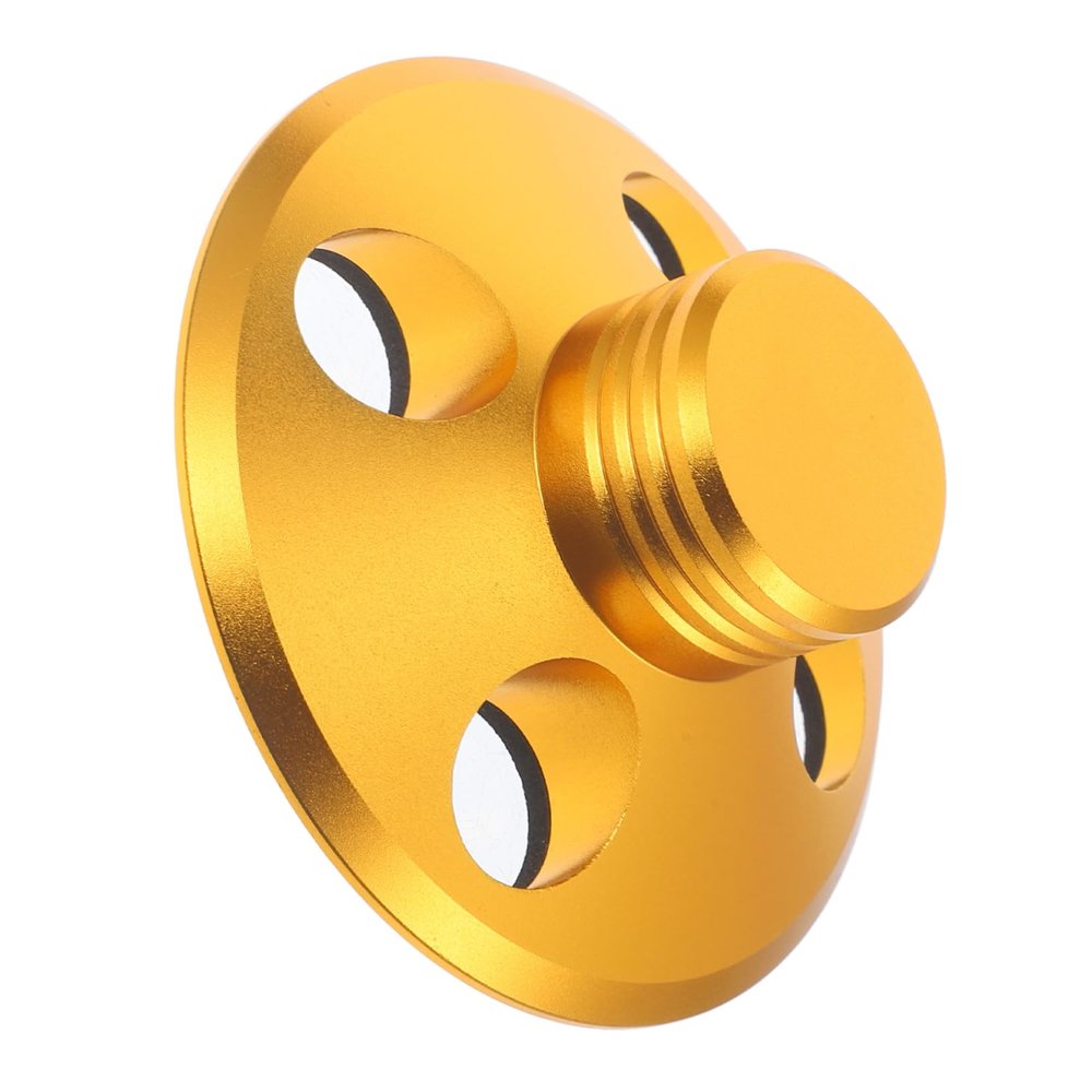 jojofuny Vinyl Turntable Weight Stabilizer Aluminum Alloy Record Clamp for Reduced Enhanced Audio Quality and Record for Vinyl Players