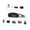 ARTIBETTER Compact USB Hub 4 USB c 3.0 Ports Fast 480mbps Transfer for Phones Tablets Silver Travel-Friendly view 1
