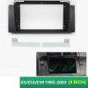 AYYDXRK Car Stereo 9" Big Screen Fascia Frame Adapter Compatible with X5/E53/E39 2Din DVD Player Dash Audio Fitting Panel Frame Kit Install Mount Kit(Only Frame) view 4
