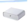 ARTIBETTER Multifunctional Desktop Monitor Stand Storage Organizer White Elevated Shelf for Computer Accessories and Organization for Home Office Setup view 2