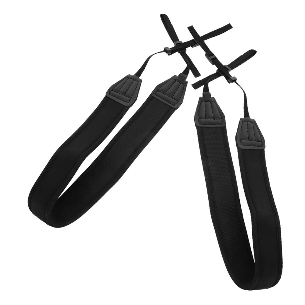 BRIGHTFUFU 2pcs Camera Neck Strap Portable Shoulder Strap for Photographers Lightweight Neoprene Material Durable and Versatile Design Prevents Camera Slipping