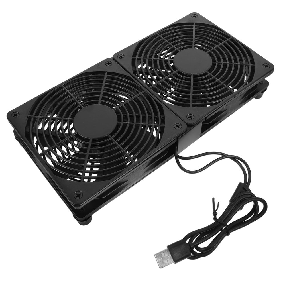 CIYODO Fans Computer Cooling Small Portable Fan Pc Fans Daisy Chain Cooler Ultra-Thin Quiet Easy to Install
