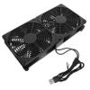 CIYODO Fans Computer Cooling Small Portable Fan Pc Fans Daisy Chain Cooler Ultra-Thin Quiet Easy to Install view 1