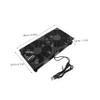 CIYODO Fans Computer Cooling Small Portable Fan Pc Fans Daisy Chain Cooler Ultra-Thin Quiet Easy to Install view 2
