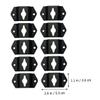 ARTIBETTER 10pcs Small Speaker Hook Corner Connector Bracket Wall Mount Bracket for Surround Speaker Hanger Hook Iron Plate Mount Accessory view 4