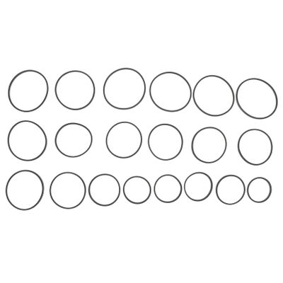 ARTIBETTER 20pcs Recorder Maintenance Belts Flat Rubber Belt for Repair for Tape Recorder DVD Drive Personal Stereo Repeater