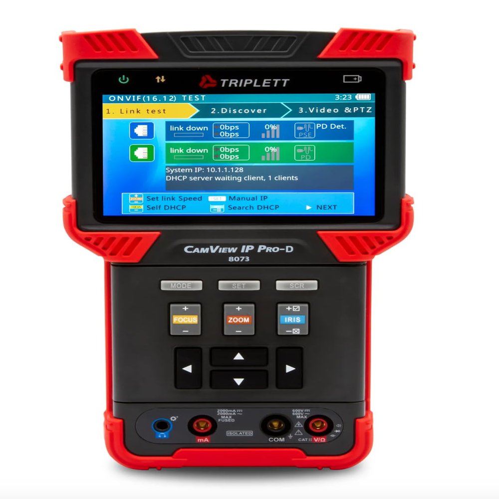 IP Pro- D: Troubleshoot IP, AHD, HD-TVI, HD-CVI, and Analog Cameras