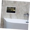 ARTIBETTER Shower Tablet Case Design Wall Mounted Bathroom Phone Holder Compatible Storage for Tablets and Phones White view 4