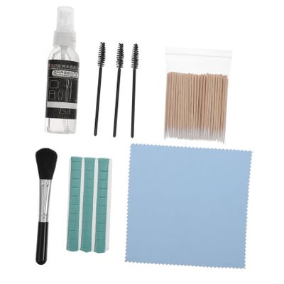 ARTIBETTER 1set Earphone Cleaning Swabs and Brush Cloth Kit Headphone Cleaner for Dust Removal Suitable for Airpods Laptops and Mobile Devices Compact and Convenient Use