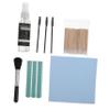 ARTIBETTER 1set Earphone Cleaning Swabs and Brush Cloth Kit Headphone Cleaner for Dust Removal Suitable for Airpods Laptops and Mobile Devices Compact and Convenient Use view 1