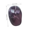 Outanaya 1pair Silicone Ear Covers for Hair Dyeing Hair Dye Earmuffs for Salon Use Comfortable and Dye Fits Ear Black White view 3