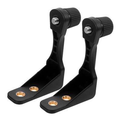 MERRYHAPY 2pcs Binocular Photography Adapter Durable Metal Tripod Mount for Bird Watching and Stargazing Quick Installation Connector for Binoculars and Tripods