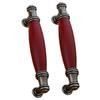 OSALADI 2pcs Retro Handle Cabinet Handles Chinese Style Classic Detail Easy to Install Wardrobe Pulls view 1