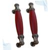 OSALADI 2pcs Retro Handle Cabinet Handles Chinese Style Classic Detail Easy to Install Wardrobe Pulls view 4