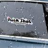 Fuck That Respectfully Waterproof Sticker Funny Gifts Succulent Stickers Laptop Waterbottle Tumblr Decal Retro Groovy Waterproof Vinyl Sticker for Water Bottle Laptop Hard Hat Tumbler Cup Cars view 2