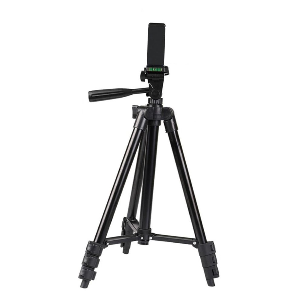 MERRYHAPY 1set Adjustable Flexible Tripod Stand for Camera and Mobile Phones Portable Lightweight Photography Holder for Video Recording and Live Streaming Black