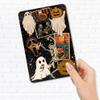 Kindle Insert | E Reader Bookish Clear Case Insert | Booktok Stickers Case Insert | Spooky Season Book Gifts | Vintage Halloween | Fall (Kindle 12th Gen PAPERWHITE and COLORSOFT 7") view 1