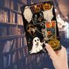 Kindle Insert | E Reader Bookish Clear Case Insert | Booktok Stickers Case Insert | Spooky Season Book Gifts | Vintage Halloween | Fall (Kindle 12th Gen PAPERWHITE and COLORSOFT 7") view 3