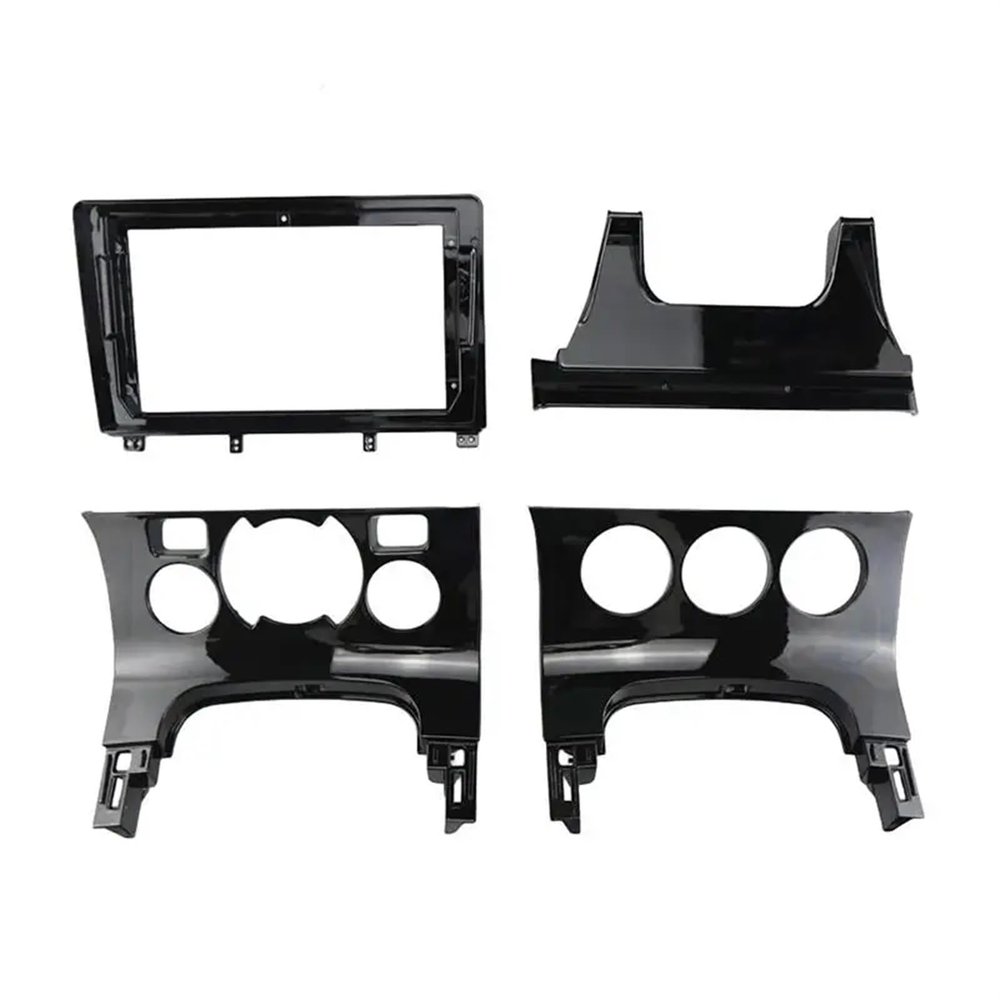 AYYDXRK 9 Inch Car Frame Fascia Adapter Canbus Box Compatible with Peugeot 3008 308 2009-2012 Android Radio Dash Fitting Panel Kit Install Mount Kit(Only Frame)