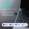 Hakimonoe Upgraded USB Bluetooth 5.4 Adapter for PC, Wireless USB Dongle for Laptop Desktop Windows 11 10 8.1 7, Plug n Play Bluetooth Headphones Headset Speaker Mouse Keyboard Printer Controller view 3