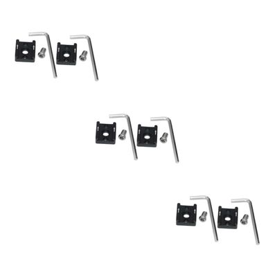ARTIBETTER 6sets Cold Shoe Flash Mount Adapter Base Cold Shoe Bracket for Compatible Flash Units for Photographers