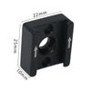 ARTIBETTER 6sets Cold Shoe Flash Mount Adapter Base Cold Shoe Bracket for Compatible Flash Units for Photographers view 4
