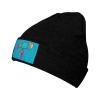 QIZYOQA Binoculars Beanie Hat for Men Women Winter Knit Cuffed Beanie Unisex Skull Caps Black view 1