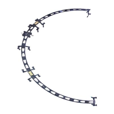Half Circle Camera Jumbo Track Curve viodeo Slider 1meter Radius Load 15kg (SV-C-180-Jumbo)