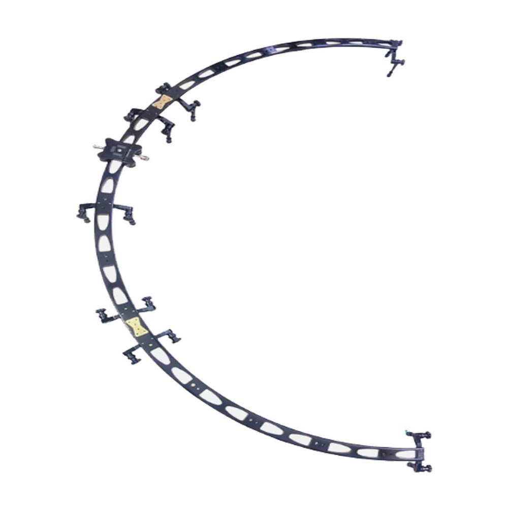 Half Circle Camera Jumbo Track Curve viodeo Slider 1meter Radius Load 15kg (SV-C-180-Jumbo)