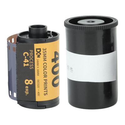 Camera Color Film ISO 0,400 35mm Fine Grain High Definition Color Negative Film for 135 Cameras Ideal for Low Light and Fast Action Photography (8 Sheet)