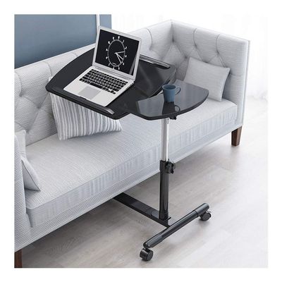 Adjustable Angle & Height Rolling Notebook Laptop Desk Stand Over Bed Sofa Table (Color : B) Fashionable
